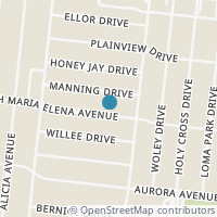 Map location of 623 Maria Elena, San Antonio TX 78228