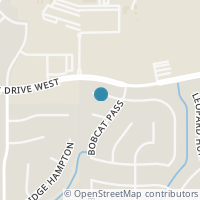 Map location of 10722 CAT MTN, San Antonio, TX 78251
