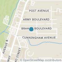 Map location of 242 Brahan Blvd #504, San Antonio TX 78215