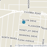 Map location of 863 Plainview Dr, San Antonio TX 78228