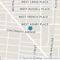 Map location of 139 Cincinnati Ave Ste D, San Antonio TX 78201