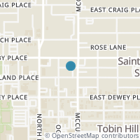 Map location of 223 E COURTLAND PL, San Antonio, TX 78212
