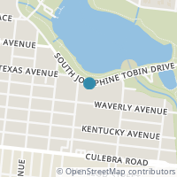 Map location of 246 S Josephine Tobin Dr, San Antonio TX 78201