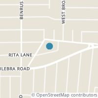 Map location of 4819 Rita Ave, San Antonio TX 78228