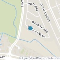Map location of 9326 Wind Dancer, San Antonio TX 78251