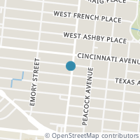 Map location of 1803 Texas Ave Ste 280, San Antonio TX 78228