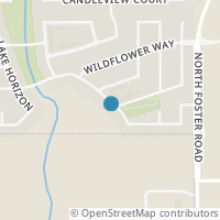 Map location of 2405 Sunset Bend, San Antonio, TX 78244