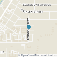 Map location of 302 Tendick St #1101, San Antonio, TX 78209