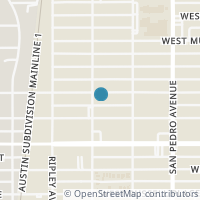 Map location of 534 W Magnolia Ave, San Antonio TX 78212