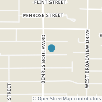 Map location of 4935 Blessing St, San Antonio, TX 78228
