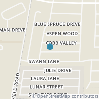 Map location of 4815 Corian Oak Dr, Kirby TX 78219