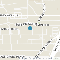 Map location of 115 Oliphant Ct, San Antonio TX 78212