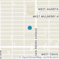 Map location of 423 W MAGNOLIA AVE, San Antonio, TX 78212