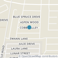 Map location of 4846 Cobb Valley, San Antonio, TX 78219