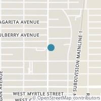 Map location of 1024 Blanco Rd, San Antonio TX 78212