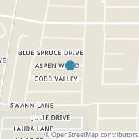 Map location of 4866 Aspen Wood Dr, Kirby TX 78219