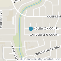 Map location of 6218 CANDLEWICK CT, San Antonio, TX 78244