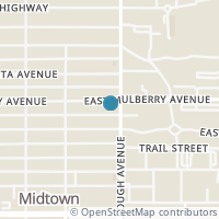 Map location of 136 E Mulberry Ave, San Antonio TX 78212