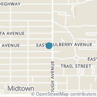 Map location of 136 E MULBERRY AVE, San Antonio, TX 78212
