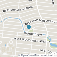 Map location of 2447 W Magnolia Ave #3, San Antonio TX 78228