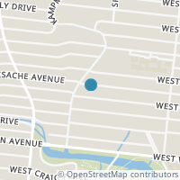 Map location of 2241 W Magnolia Ave, San Antonio TX 78201