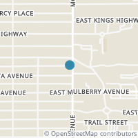 Map location of 145 E AGARITA AVE, San Antonio, TX 78212