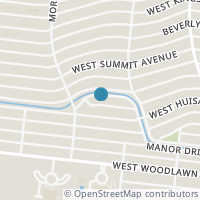 Map location of 2526 W Mulberry Ave, San Antonio TX 78228