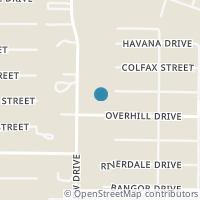 Map location of 550 W Broadview Dr, San Antonio, TX 78228