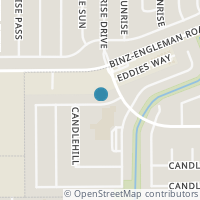 Map location of 6131 Lyndell Springs, San Antonio, TX 78244