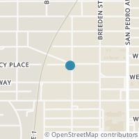 Map location of 600 W Gramercy Pl, San Antonio TX 78212