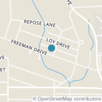 Map location of 407 Freeman Dr, San Antonio, TX 78228