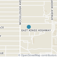 Map location of 231 E Kings Hwy, San Antonio TX 78212