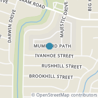 Map location of 5530 Mumford Path, San Antonio TX 78228