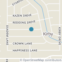 Map location of 5222 CINDERELLA ST, Kirby, TX 78219