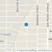 Map location of 603 Fulton Ave, San Antonio TX 78212