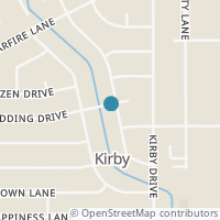 Map location of 3515 Vinecrest Dr, Kirby TX 78219