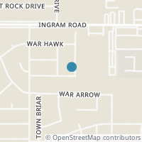 Map location of 2811 Aspen Meadow, San Antonio, TX 78238