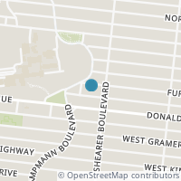 Map location of 512 Furr Dr, San Antonio TX 78201