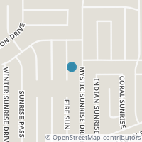 Map location of 4122 Hickory Sun, San Antonio TX 78244