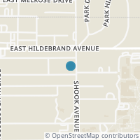 Map location of 331 E ROSEWOOD AVE, San Antonio, TX 78212
