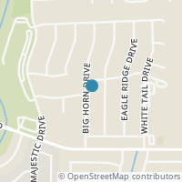 Map location of 2934 BIG HORN DR, San Antonio, TX 78228