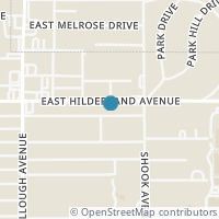 Map location of 307 E LULLWOOD AVE, San Antonio, TX 78212
