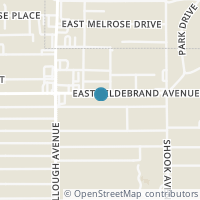Map location of 245 E Lullwood Ave, San Antonio TX 78212