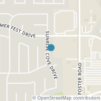 Map location of 4122 Sunrise Cove Dr, San Antonio TX 78244