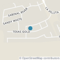Map location of 12743 Texas Gold, San Antonio TX 78253