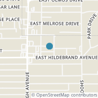 Map location of 220 Holland Ave, San Antonio TX 78212