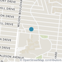 Map location of 515 Club Dr, San Antonio TX 78201