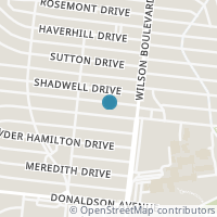 Map location of 125 Thomas Jefferson Dr, San Antonio, TX 78228