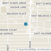Map location of 136 E Norwood Ct, San Antonio TX 78212
