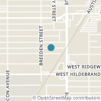 Map location of 423 W Norwood Ct, San Antonio TX 78212